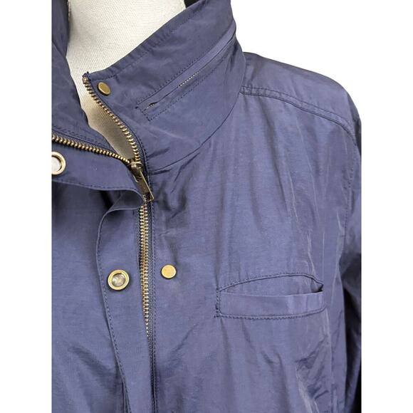 Eileen Fisher Woman zip front Jacket, lightweight, urban, utility, travel - Picture 4 of 7